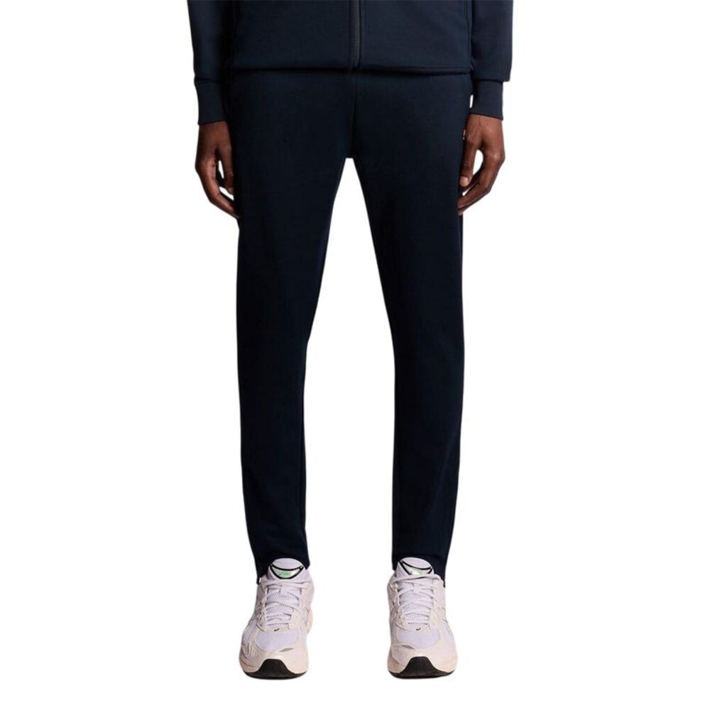 Lyle & Scott Mens Fleece Logo Sweatpants / Dark Navy